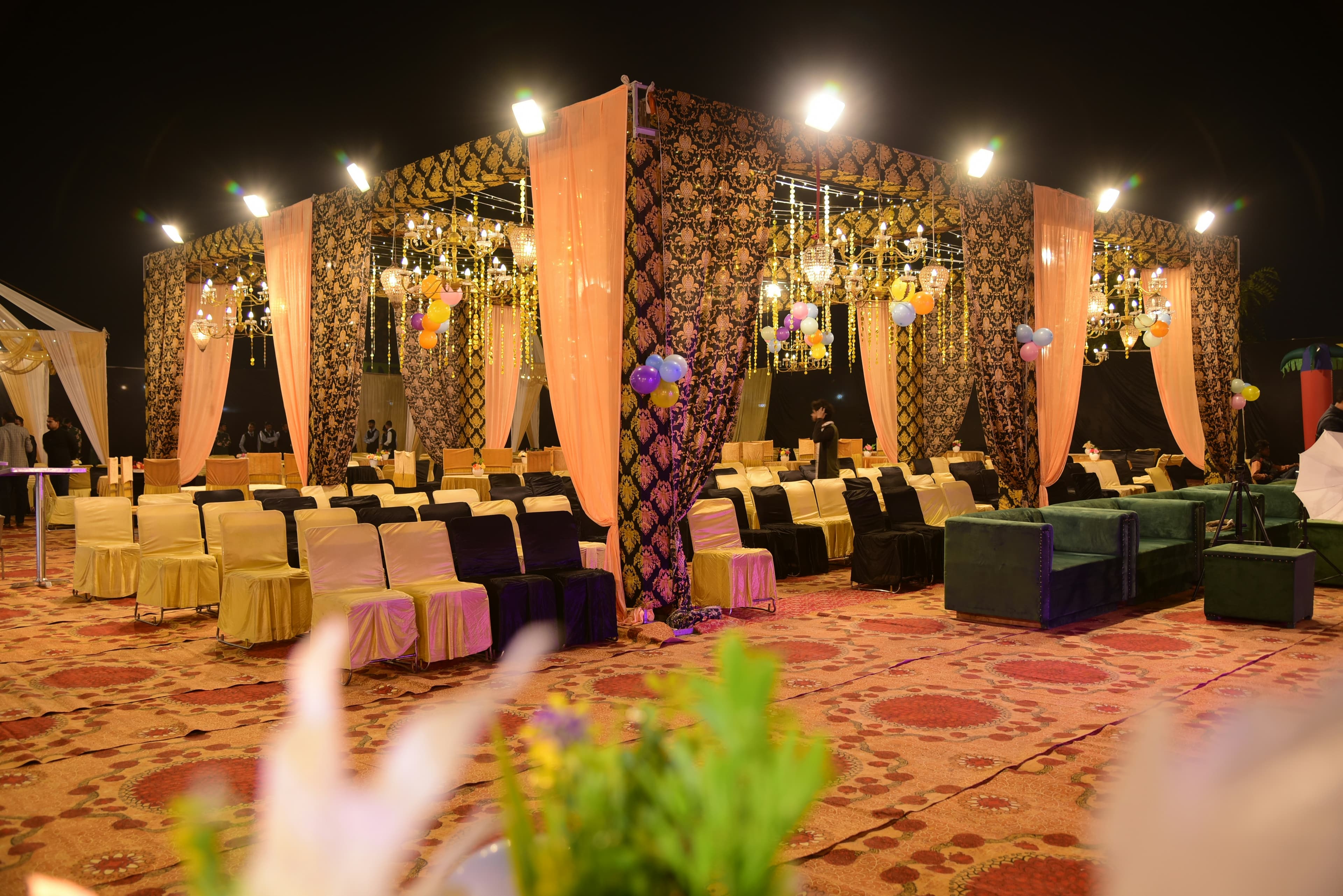 داخل جناح الواحة