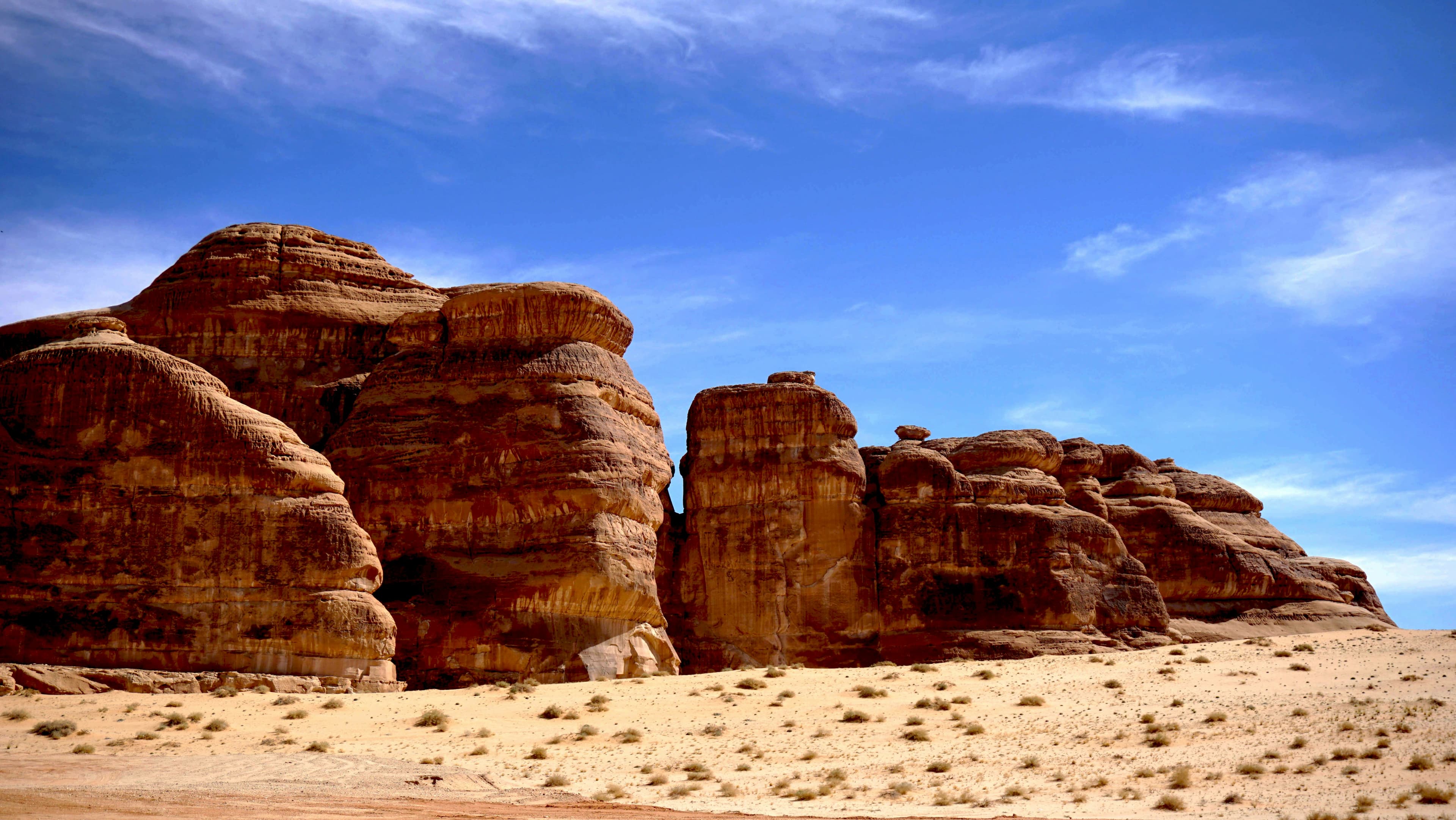 Desert rock formations and geological wonders